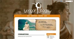 Desktop Screenshot of iyengarjooga.fi