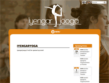 Tablet Screenshot of iyengarjooga.fi